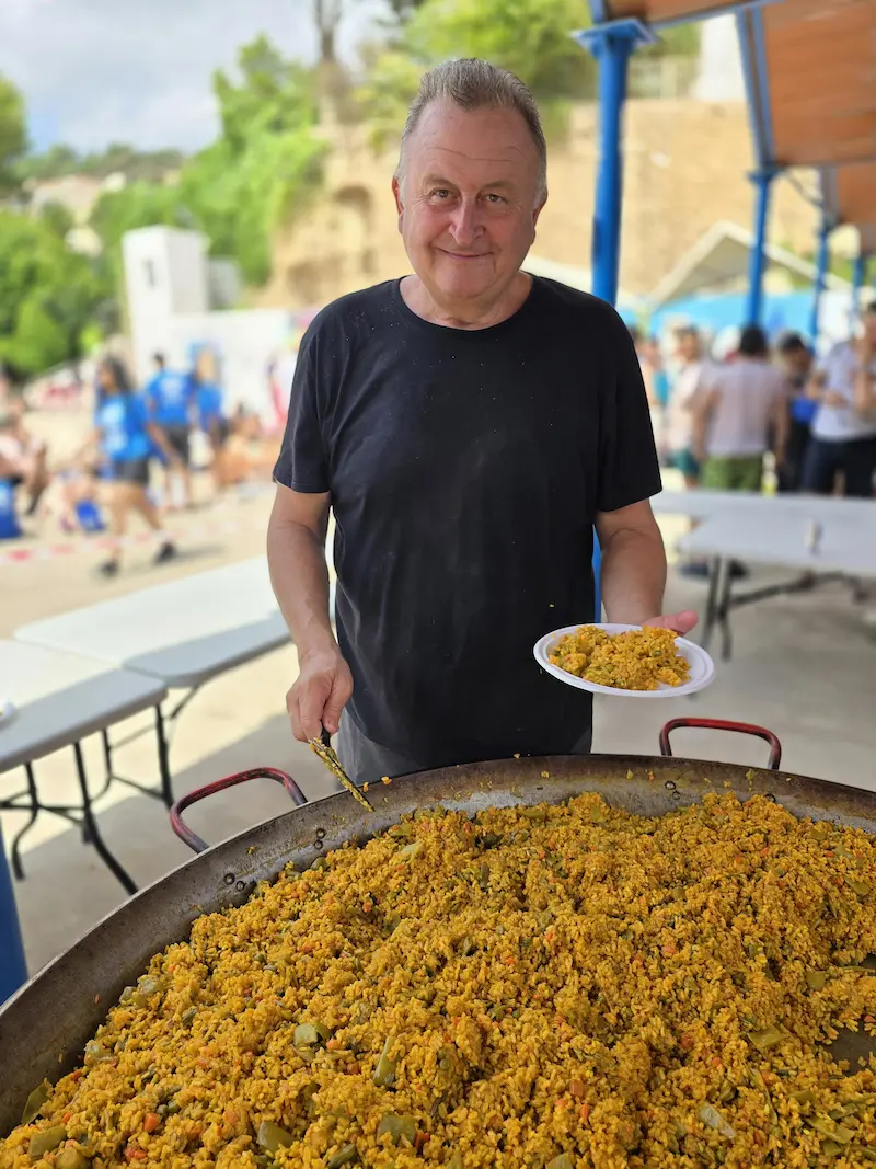 Uncle Rafa, the chef
